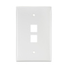 Leviton Number of Gangs: 1 High-Impact Nylon, White 41091-2WN